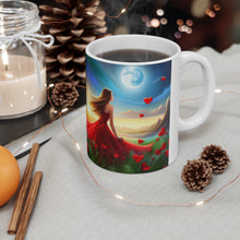 Load image into Gallery viewer, Nothing but True Love at Sunset #2 11oz mug AI-Generated Artwork
