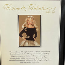 Load image into Gallery viewer, Mattel 2007 Festive And Fabulous Gold Label Barbie Doll #K7970
