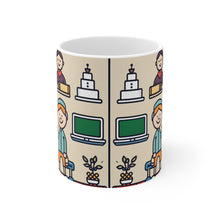 Load image into Gallery viewer, Professional Worker Teachers #9 Ceramic 11oz Mug AI Artwork