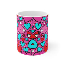 Load image into Gallery viewer, Valentine's Day From The Pink Heart #13 Mug 11oz mug AI-Generated Artwork