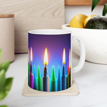 Load image into Gallery viewer, Happy Birthday Candles #13 Ceramic 11oz Mug AI-Generated Artwork