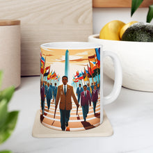 Load image into Gallery viewer, Civil Rights Movement for Peace & Equality #1 Mug AI-Generated Artwork 11oz mug
