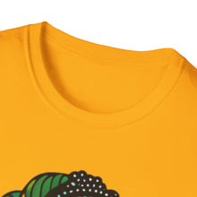 Load image into Gallery viewer, Color of Africa Tribal Face Paint #8 Unisex Softstyle Short Sleeve Crewneck T-Shirt