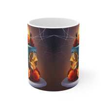 Load image into Gallery viewer, Happy Spooky Halloween Cake Celebration #23 Ceramic 11oz mug AI-Generated Artwork