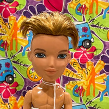 Load image into Gallery viewer, Bratz Boyz Cameron Blue Eyes Fade HairCut - #36 (Lot 3) Nude Fashion Doll Only
