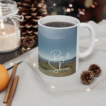 Load image into Gallery viewer, Rise and Shine #7 Ceramic 11oz Decorative Coffee Mug