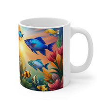 Load image into Gallery viewer, A Menagerie of a colorful Sea-life #6 Mug 11oz mug AI-Generated Artwork