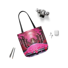 Load image into Gallery viewer, Pink Heart Series #9 Fashion Graphic Print Trendy 100% Polyester Canvas Tote Bag AI Image