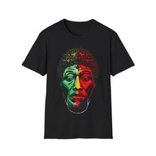 Load image into Gallery viewer, Colors of Africa Warrior King #5 Unisex Softstyle Short Sleeve Crewneck T-Shirt
