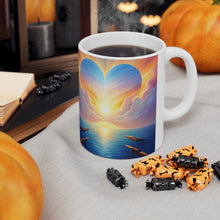 Load image into Gallery viewer, There is Love in the Universe #6 Ceramic Mug 11oz AI Generated Artwork