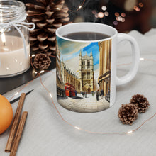 Load image into Gallery viewer, At the Cafe Westminster Abbey London #10 Mug 11oz mug AI-Generated Artwork