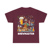 Load image into Gallery viewer, Beer Crafter Brewmaster Brewing T-Shirt 100% Cotton Classic Fit
