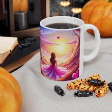 Load image into Gallery viewer, Valentine's Day From The Pink Heart #9 Mug 11oz mug AI-Generated Artwork