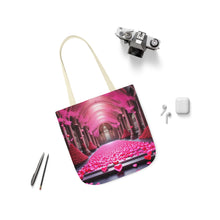 Load image into Gallery viewer, Pink Heart Series #9 Fashion Graphic Print Trendy 100% Polyester Canvas Tote Bag AI Image