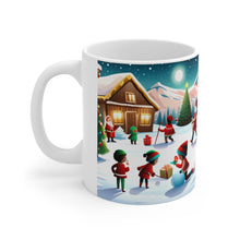 Load image into Gallery viewer, Merry Christmas Skiing Gifts for me #9 Mug 11oz mug AI-Generated Artwork