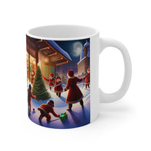Load image into Gallery viewer, Merry Christmas Ice Hockey Gifts for me #10 Mug 11oz mug AI-Generated Artwork