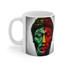 Load image into Gallery viewer, Colors of Africa Warrior King #5 11oz AI Decorative Coffee Mug
