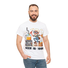 Load image into Gallery viewer, Beer Crafter Beer IQ: 1000 Brewing T-Shirt 100% Cotton Classic Fit