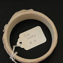Load image into Gallery viewer, RARE Vintage 1990 Jim Shore Santa Unpainted Resin Bangle Bracelet Blank JS 90 Copyright #3
