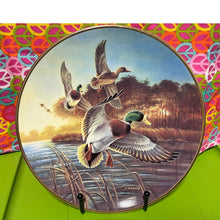 Load image into Gallery viewer, 1988 Mallards at Sunrise by Lynn Kaatz Duck Series Collector Plate