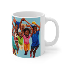 Load image into Gallery viewer, A Place of Peace Children at Play #6 Mug 11oz mug AI-Generated Artwork