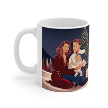 Load image into Gallery viewer, Parents Baby's First Christmas Ceramic Mug 11oz Design #1