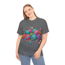 Load image into Gallery viewer, Crafter Knitting Yarn Balls T-Shirt 100% Cotton