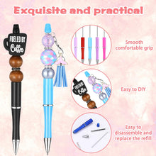 Load image into Gallery viewer, Vellibring 150 Pcs DIY Beadable Pen Kit Multicolor Bulk Ballpoint DIY Crafting Pens with 8 Colors Refills & Bags for Students Teens Teachers School Office Accessories Supplies