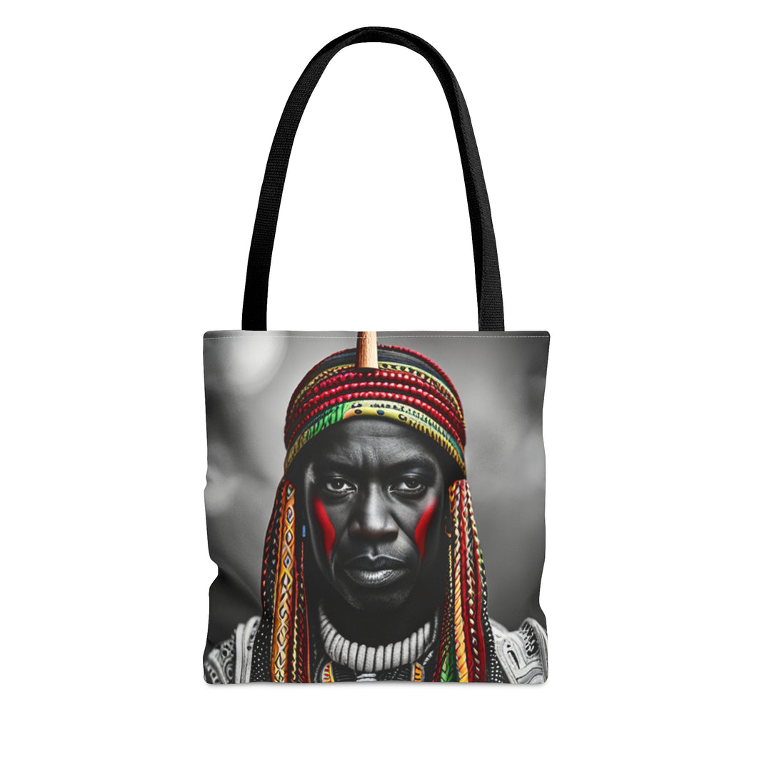 Color of Africa #1 Tote Bag AI Artwork 100% Polyester