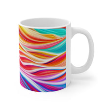 Load image into Gallery viewer, Pastel Sea-life Sunset #4 Ceramic Mug 11oz mug AI-Generated Artwork