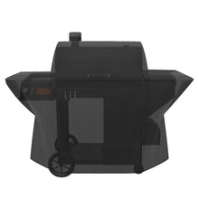 Load image into Gallery viewer, Stanbroil Grill Cover Fit Oklahoma Joe's Tahoma Auto-Feed Charcoal 900 Smoker, 600D Polyester Waterproof Outdoor Premium BBQ Grill Cover, Black