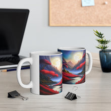 Load image into Gallery viewer, Nothing but True Love at Sunset #1 11oz mug AI-Generated Artwork
