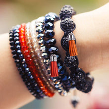 Load image into Gallery viewer, SIQUK 160 Pieces Keychain Tassels Leather Tassel Bulk for DIY Keychain and Craft, 32 Colors