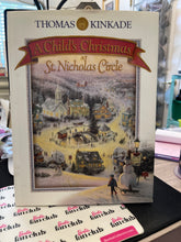 Load image into Gallery viewer, A Child's Christmas at St. Nicholas Circle Thomas Kinkade Family Book