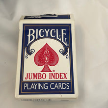 Load image into Gallery viewer, Bicycle Poker Jumbo Index #88 Playing Cards (Pre-owned)