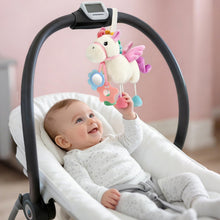 Load image into Gallery viewer, TYRY.HU Link & Love Toy for Stroller or Car Seat, Baby Car Seat Toys Features Textured Ribbons, Crinkle Sounds, Clinking Rings & Silicone Teether, Sensory Plush Toy Best Gift for 0 3 6 9 12 Months