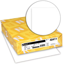 Load image into Gallery viewer, Neenah Exact 30% Recycled Extra-Heavyweight Index Card Stock, 8 1/2in. x 11in., 110 Lb, White, pk Of 250 Sheets, 40411