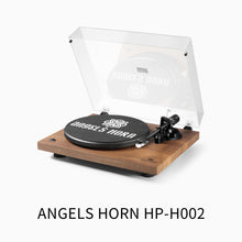 Load image into Gallery viewer, ANGELS HORN Turntable, Vinyl Record Player, Built-in Phono Preamp, Belt Drive 2-Speed, Adjustable Counterweight, AT-3600L (Upgraded Bluetooth Version)