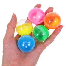 Load image into Gallery viewer, 100Pcs Gumball Vending Machine Capsules 1.5 inch Empty Round Capsules Plastic Small Balls Prizes Containers for Prizes Party Favors, Vending Machines