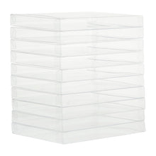 Load image into Gallery viewer, Juvale 50 Pack Greeting Card Storage Box, Clear Gift Boxes for Photos, Favors (4.5x6)