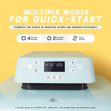 Load image into Gallery viewer, HTVRONT Auto Heat Press Machine for T Shirts - Heat Press 15x15 with Auto Release - Heats Up Fast & Distribute Heat Evenly, Intelligent Heat Press Machines for HTV, Sublimation, Heat Transfer Projects