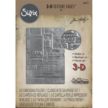 Load image into Gallery viewer, Sizzix (SIZC7) 3-D Texture Fades Embossing Folder, Gray Large