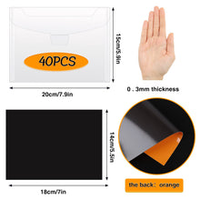 Load image into Gallery viewer, 80 PCS Stamp and Die Storage Bag and Rubber Magnetic Sheets, Die Storage Set for Storage Die Cutting, DIY Scrapbooking.