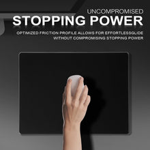 Load image into Gallery viewer, Tempered Glass Gaming Mouse Pad Large (15.7x11.8) – Fast Speed Surface Glass Mousepad for Esports & Office, Smooth Glide, Durable Hard Mat with Anti-Slip Base,Black