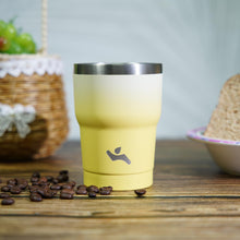 Load image into Gallery viewer, Konokyo 10oz Tumbler with Handle and 2 Straw 2 Lid, Insulated Water Bottle Stainless Steel Vacuum Cup Reusable Travel Mug,Gum