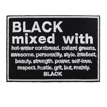 Load image into Gallery viewer, Cute Patch Juneteenth Mixed Embroidered Iron on Patch BLM Black Lives Matter