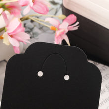 Load image into Gallery viewer, Femtindo 400PCS Keychain Display Cards with Thick Bags,3"x4.9" Keyring Holder Display Cards for Keychain Packaging for Small Business (Black)