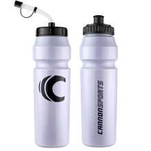 Load image into Gallery viewer, Cannon Sports 1 Liter Sports Water Bottle, BPA-Free, 34 Oz Capacity, Large Mouth, 2 lids (Straw and Squeeze), Great For Helmet Sports Such As Hockey, Lacrosse, Football, Boxing (Lavender)
