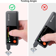Load image into Gallery viewer, Rechargeable Diamond Tester, High Accuracy Diamond Tester Pen with UV Light,Jewelry Gem Tester Pen,with 365nm UV Light,Portable Gem Checker for Novice & Experts (Rechargeable Diamond Tester)