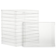 Load image into Gallery viewer, Juvale 50 Pack Greeting Card Storage Box, Clear Gift Boxes for Photos, Favors (4.5x6)